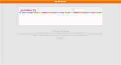Desktop Screenshot of gasmaske.org